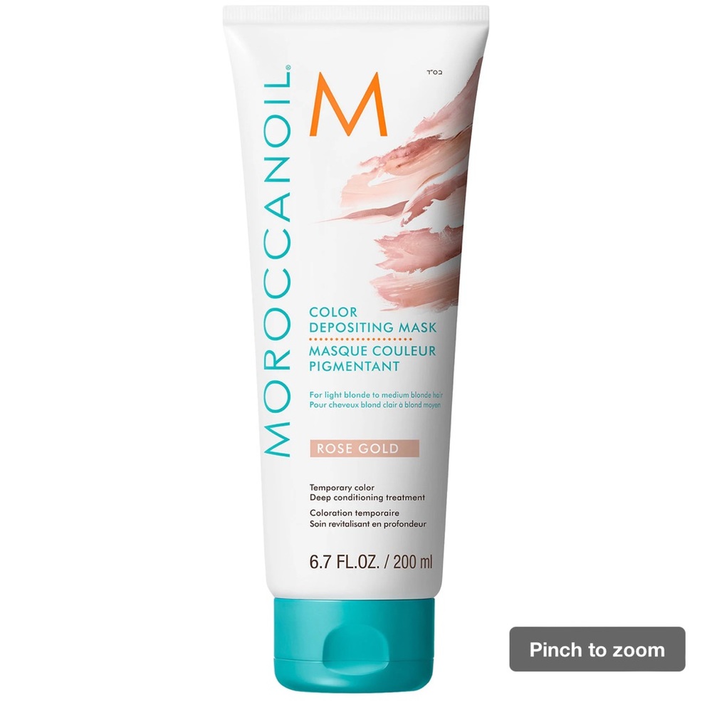 Moroccan Oil Color Depositing Mask Rose Gold Brand New sealed